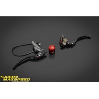 Full Set Cùm Thắng Dầu BREMBO + Cùm Côn KOHKEN + Bình Dầu CNC Racing (chính hãng)